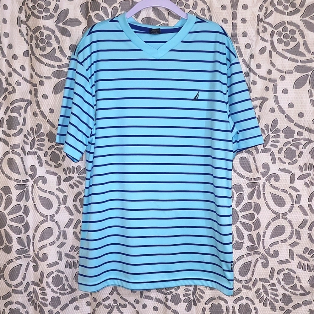 Nautica Boys Blue Shirt 10/12